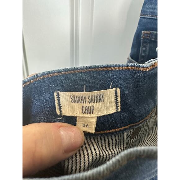 Madewell 26 Skinny Skinny Crop - Picture 4 of 4